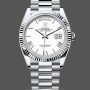 Replique Rolex Datejust 31-278274 0010, Femmes Cadran romain blanc, lunette cannelée, Jubilé, Ladies White