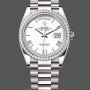 Replique Hommes - Rolex Datejust 41-126334 0024, Automatique, Cadran blanc, Blanc