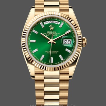 Replique Hommes - Rolex Submariner 40-16613T, 18K, cadran diamant champagne, lunette noire, cadran or champagne