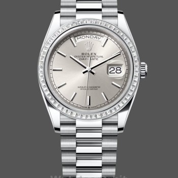 Replique Hommes - Rolex Datejust 41-126334 0024, Automatique, Cadran blanc, Blanc