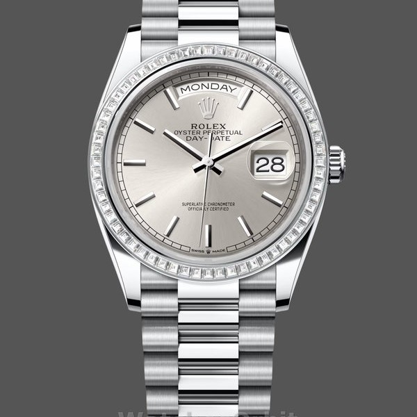 Replique Hommes - Rolex Datejust 41-126334 0024, Automatique, Cadran blanc, Blanc