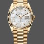 Replique Unisex's Rolex Day Date 36-M128236 0020, White Gold, Blue Ombre Dial, Blue Ombre Dial