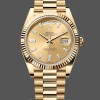 Replique Hommes - Rolex Day-Date 40-m228238 0005, Or jaune, cadran champagne, cadran champagne