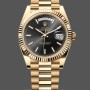 Replique Hommes - Rolex Day-Date 40-m228238 0067, Or jaune, President, Cadran noir, Cadran noir