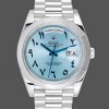 Replique Hommes - Rolex Datejust 41-m126334 0013, cadran gris, Oystersteel & or blanc, bracelet acier, gris