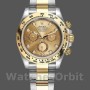 Replique Hommes Rolex Cosmograph Daytona-116503, 40mm, or jaune, cadran diamant champagne, Hommes Champagne