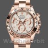 Replique Hommes Rolex Cosmograph Daytona 40mm Hommes-116505-Bracelet d'huître-Cadran Ivoire Rose Ivoire