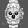 Replique Hommes Rolex Cosmograph Daytona-116509, 40mm, or blanc, cadran arabe blanc, Hommes Blanc