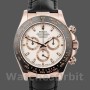 Replique Hommes Rolex Cosmograph Daytona 40mm Hommes-116515-Ivory Dial Ivory