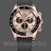 Replique Hommes Rolex Cosmograph Daytona 40mm Hommes-116515LN-Noir Cadran Rose Rose