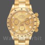 Replique Hommes Rolex Cosmograph Daytona 40mm Hommes-116528-Champagne Cadran Diamant Champagne