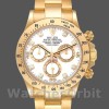 Replique Hommes Rolex Cosmograph Daytona-116528, 40mm, White Diamond Dial, Hommes Blanc