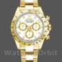 Replique Hommes Rolex Cosmograph Daytona-116528, 40mm, cadran index blanc, Hommes Blanc