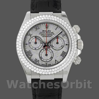 Replique Hommes Rolex Cosmograph Daytona-116589, 40mm, cadran gris météorite, Gris météorite Hommes
