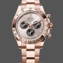 Replique Hommes Rolex Cosmograph Daytona 40mm Men's-126505 0003-Oyster Bracelet-Rose Champagne Dial Champagne Champagne