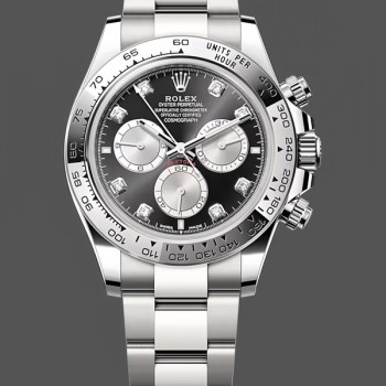 Replique Hommes - Rolex Cosmograph Daytona-126509 0002, 40mm, Diamond Mark, noir
