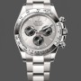 Replique Hommes - Rolex Cosmograph Daytona-126509 0003, 40mm, cadran argenté, argent et noir