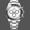 Replique Hommes Rolex Cosmograph Daytona 40MM Oystersteel M126500LN - Classic Black Dial White