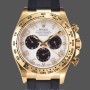 Replique Hommes Rolex Cosmograph Daytona Or Jaune Cadran Argent 116518 Cadran Argent