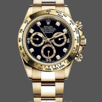 Replique Hommes - Rolex Daytona-116508 0008, 40mm, noir