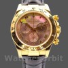 Replique Hommes Rolex Daytona 40mm Hommes-116518-Black MOP-Roman Dial Black MOP