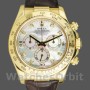 Replique Hommes Rolex Daytona 40mm Hommes-116518-MOP Diamond Dial-Yellow Gold MOP Diamond