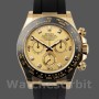 Replique Hommes Rolex Daytona 40mm Hommes-116518LN-Diamond-Champagne Cadran Champagne