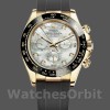 Replique Hommes Rolex Daytona 40mm Hommes-116518LN-Rubber Strap-MOP Diamond Dial MOP Diamond