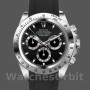Replique Hommes Rolex Daytona 40mm Hommes-116519-Cadran noir-Bracelet caoutchouc noir Noir<br />