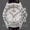 Replique Hommes Rolex Daytona 40mm Hommes-116519-Bracelet en cuir marron-Cadran Météorite