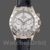 Replique Hommes Rolex Daytona 40mm Hommes-116519-Meteorite Dial-Leather Strap Meteorite