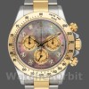 Replique Hommes Rolex Daytona 40mm Hommes-116523-Dark MOP-Black Dial MOP