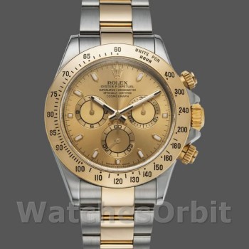 Replique Hommes Rolex Daytona 40mm Hommes-116523-Stainless Steel-Chronograph Dial Chronograph