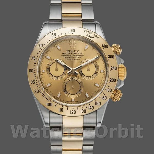 Replique Hommes Rolex Daytona 40mm Hommes-116523-Stainless Steel-Chronograph Dial Chronograph