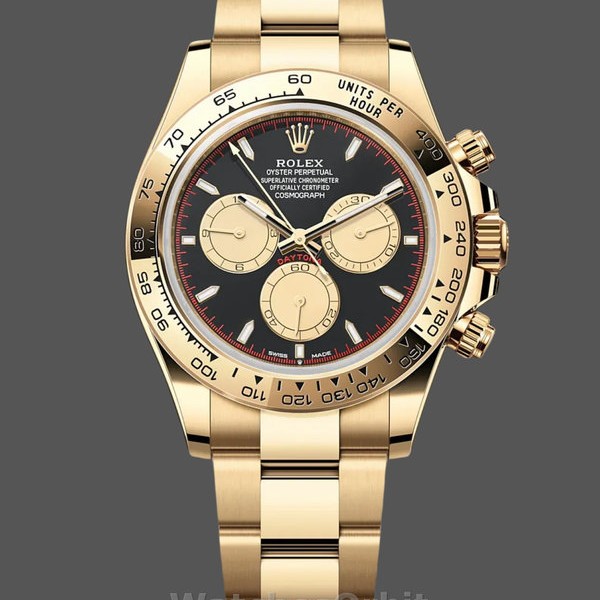 Replique Hommes - Rolex Daytona-126508 0002, Two-Tone, cadran noir, noir