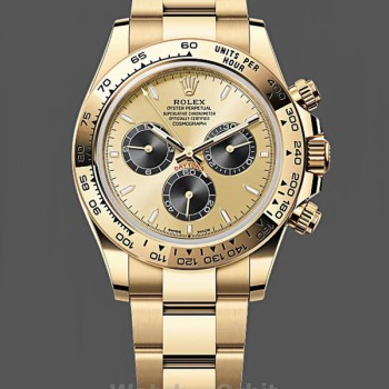 Replique Hommes - Rolex Daytona-126508 0006, bracelet or jaune, 1:1, champagne