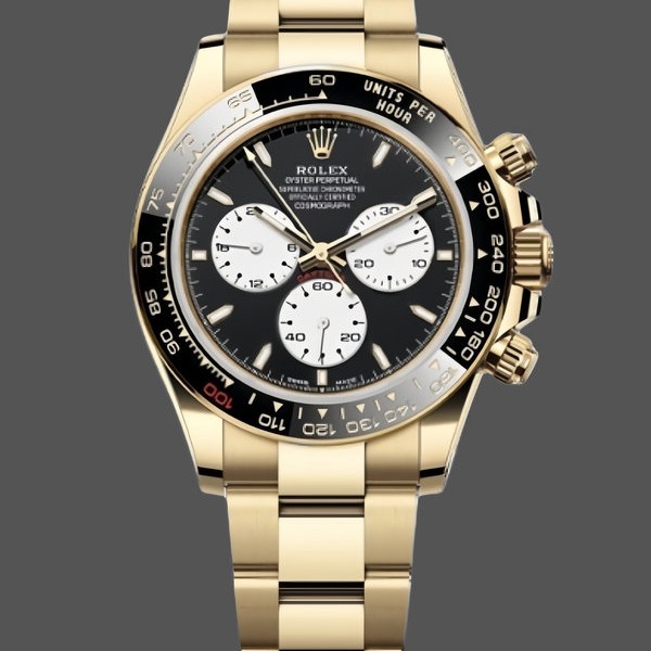 Replique Hommes - Rolex Daytona 40-126528LN 0001, Yellow Gold, Le Mans 100th Anniversary Black Dial