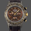Replique Homme - Rolex Daytona DIW Carbon Case 40MM Chocolate Dial with Nylon Strap Chocolate