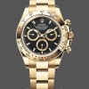 Replique Hommes - Rolex Daytona-126508 0004, 40mm, bracelet Oyster en or jaune, cadran bâton noir, noir