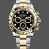 Replique Hommes Rolex Daytona 116503 Two-Tone Black Dial Oyster 40MM Cadran noir Hommes