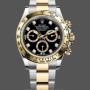 Replique Hommes Rolex Daytona 116503 Two-Tone Black Dial Oyster 40MM Cadran noir Hommes
