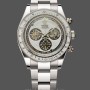 Replique Hommes Rolex Daytona Cosmograph Artisans De Geneve White Dial Edition White