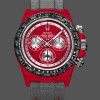 Replique Hommes Rolex Daytona-DIW, Customised Oyster, Red Quartz, Carbon Fiber, 40mm, Red
