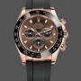 Replique Hommes - Rolex Daytona-116515, Caoutchouc Everose, Cadran Chocolat Chocolat
