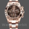 Replique Hommes Rolex Daytona-m116505, 40mm, or Everose, cadran brun, Hommes Marron
