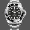 Replique Hommes Rolex Deepsea 44mm Hommes-126660-Cadran noir-Oyster Steel Black