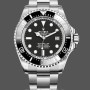 Replique Hommes Rolex Deepsea 44mm Hommes-126660-Cadran noir-Oyster Steel Black