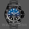 Replique Hommes Rolex Sea-Dweller Deepsea 44mm Hommes-116660-PVD/DLC Coated Stainless Steel-D-Blue Dial Blue