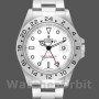 Replique Hommes Rolex Explorer II 40mm Hommes-16570-Stainless Steel-White Dial White Blanc