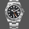 Replique Hommes Rolex Explorer II 42mm Men's-m226570 0002-Stainless Steel-Black Dial Black